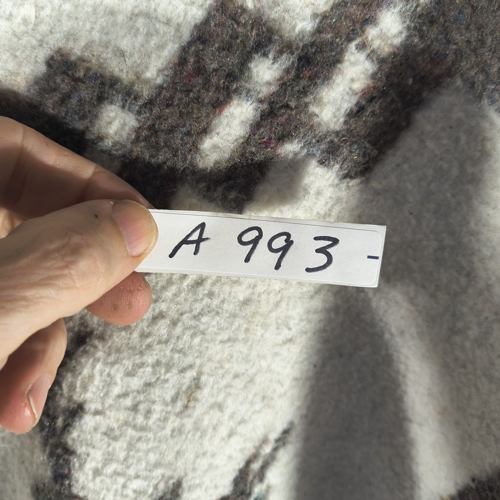 Native American Design Brown and White Unisex One size Poncho "Reversible " - Picture 6 of 6